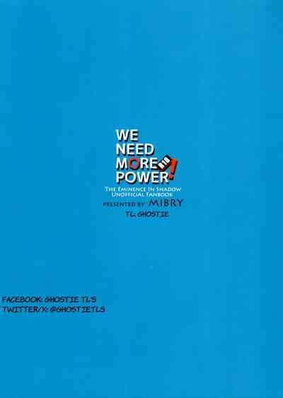 WE NEED MORE POWER Alpha Kagenou Nhentai Hentai Doujinshi And Manga