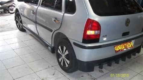 Kit Spoiler Dianteiro Traseiro Lateral Aerofolio Gol G3 00 01 02