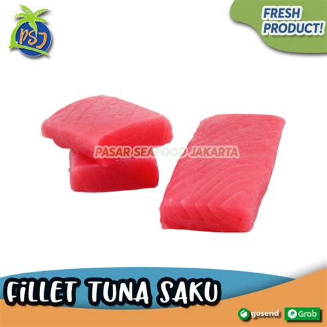 Jual Ikan Tuna Saku Fillet Tuna Beku Murah Ikan Tuna Tanpa Tulang