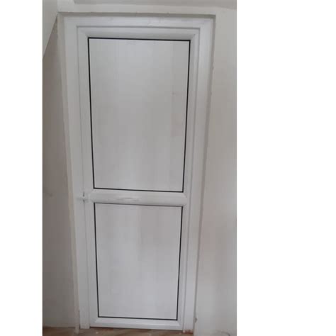 Powder Coated White Upvc Bathroom Door Design Pattern Plain At Best