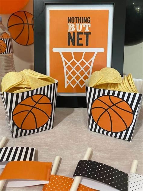 Easy Basketball Party Ideas For 2024 Basketball Birthday Parties Basketball Party Decorations