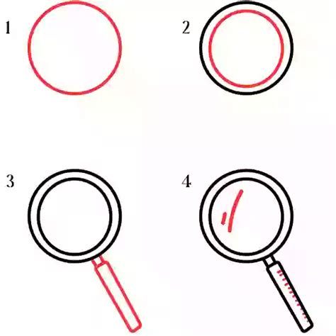 How To Draw Magnifying Glass In 4 Simple Steps Storiespub