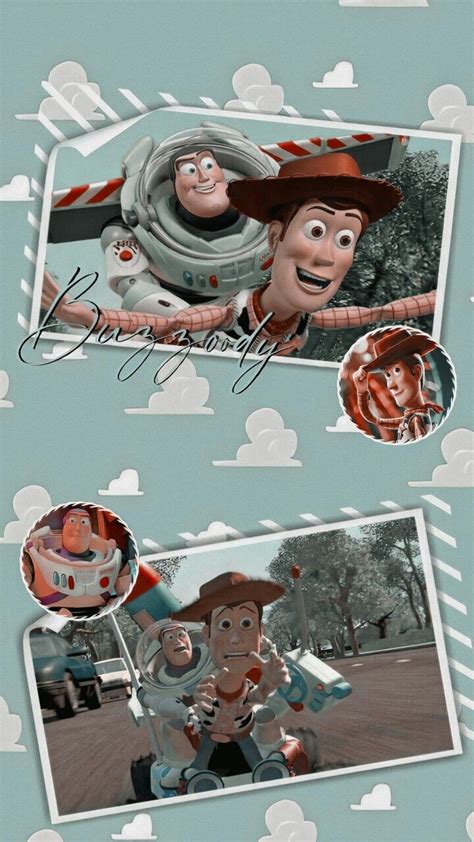 Wallpaper Toy Story Woody and Buzz | Kartun, Gambar karakter, Kartun disney