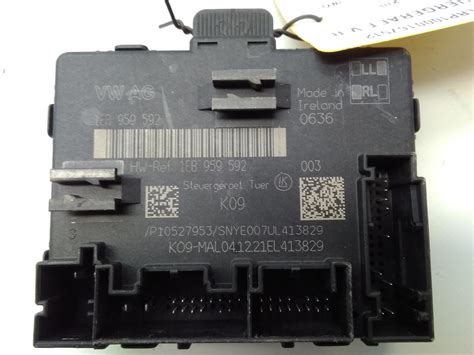 Skoda Enyaq Iv X Original T Rsteuerger T Vorn Rechts Lrp Autorecycling