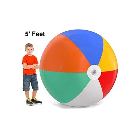 Buy Top Race Giant Inflatable Beach Balls 5 Feet Pool Ball Beach