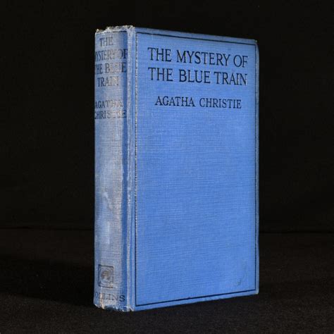 The Mystery Of The Blue Train By Agatha Christie Very Good Cloth