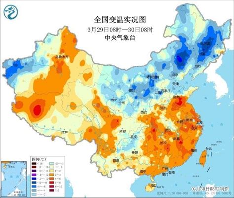 冷空气大举南下 雨雪降温进行时