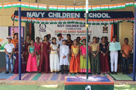 Navy Children School Born For Excellence