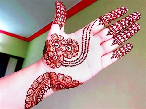 Front Hand Arabic Mehndi Design - Front Hand Arabic Mehndi Designs ...