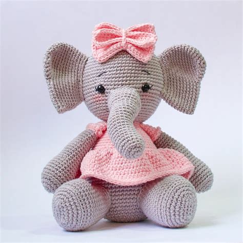 Crochet elephant pattern » Weave Crochet