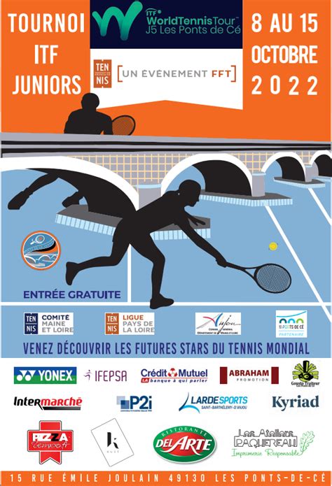 Tournoi ITF AS Ponts de Cé Tennis