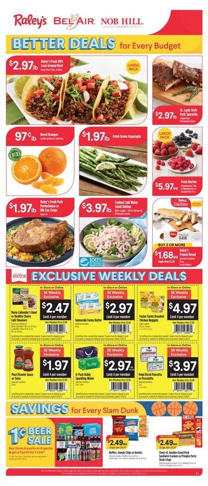 Raley S Supermarkets Weekly Ad Mar Mar