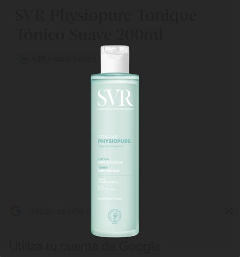 Тоник для лица SVR Tonique Physiopure | отзывы