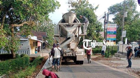 14 Ruas Jalan Di Wonogiri Jawa Tengah Yang Dikerjakan Tahun Ini