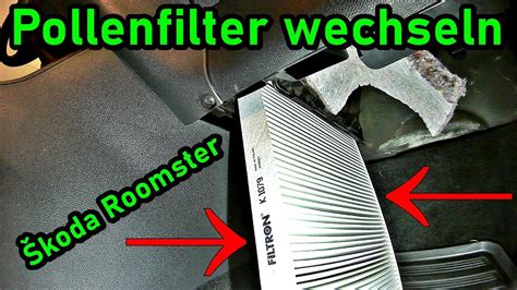 Innenraumfilterwechsel Skoda Roomster How To Change Cabin Air Filter