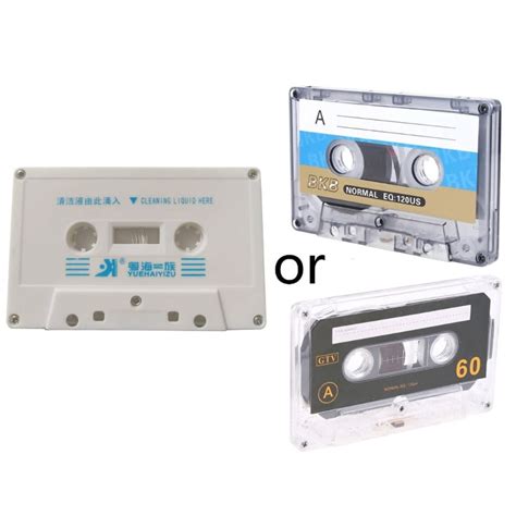 Standard Cassette Blank Tape Player Empty Magnetic Audio Tape Recording