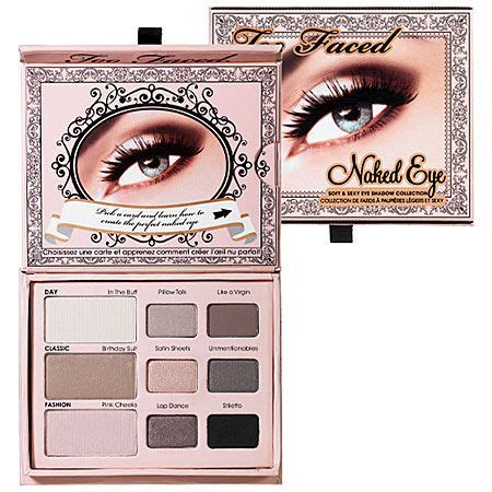 Too Faced Naked Eye Soft Sexy Eye Shadow Collection Reviews MakeupAlley