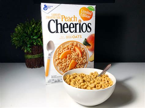 REVIEW: General Mills Peach Cheerios - Junk Banter