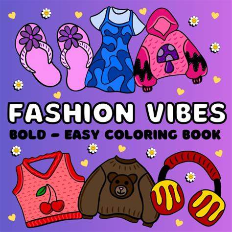Fashion Vibes Coloring Book - Coloring Book Fashion Vibes