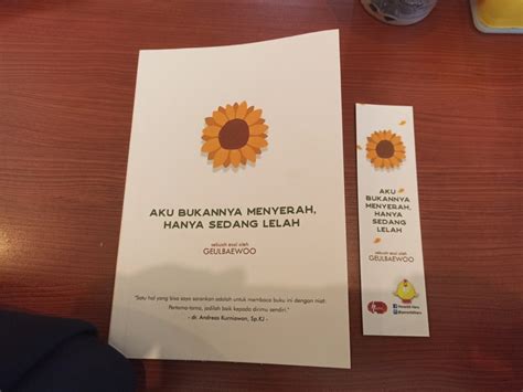 Buku Preloved Aku Bukannya Menyerah Hanya Sedang Lelah Buku Alat