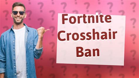 Can You Get Banned On Fortnite For Using Crosshair V2 YouTube