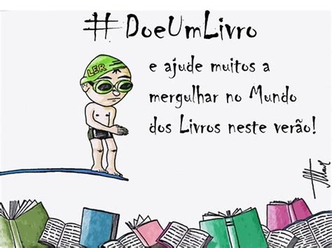 Campanha Doe Um Livro Livros Mundo dos livros Educação