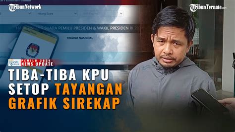 KPU Tiba Tiba Setop Penayangan Grafik Sirekap Saat Isu Penggelembungan