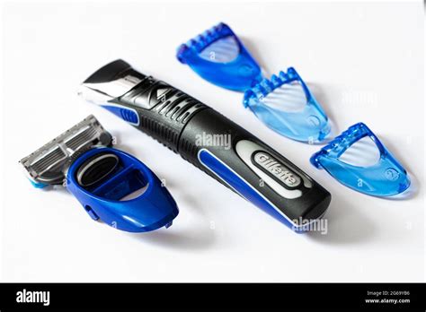 Massachusetts, U.S.A. - July, 2021: Gillette Fusion5 ProGlide Styler ...