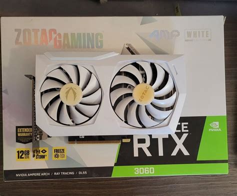 Zotac Gaming Geforce Rtx 3060 Amp White Edition 12gb Gddr6 Graphics Card At Rs 14000 Zotac