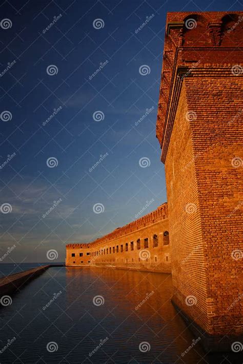 Fort Jefferson Stock Image Image Of Fortification Bricks 12205767