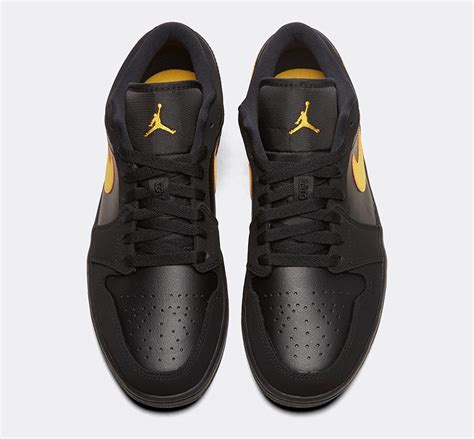 Air Jordan 1 Low Black Gold Release Date - Sneaker Bar Detroit