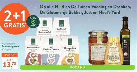 Prijsvoorbeeld Pompoenpitten Aanbieding Bij Holland And Barrett