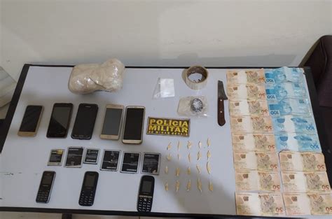 Homem é Preso Com Celulares E Cocaína Após Denúncia De Que Drogas E