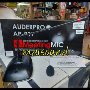 Jual Jh Mic Podium Auderpro Ap Original Microphone Auder Pro