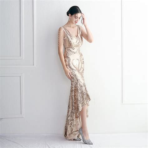 Váy Dạ Hội ML011 Nude Thanh An Dress