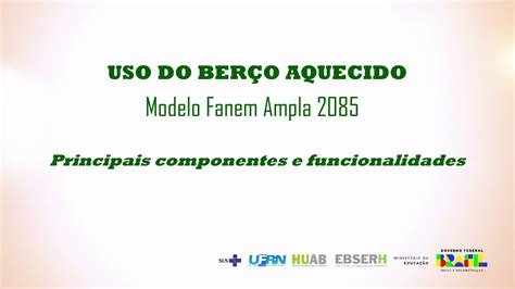 Uso Do Ber O Aquecido Modelo Fanem Ampla Eduplay