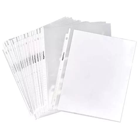 Protectores De Hojas Transparentes Carpeta De Anillas Env O Gratis