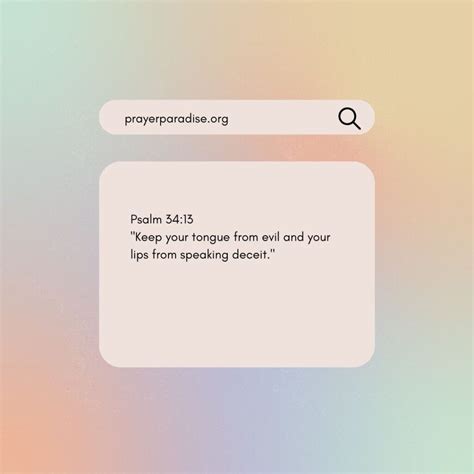 Bible Verses About Lying And Deceit Prayer Paradise