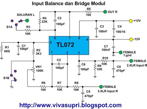 Kreasi Elektronika Input Balance Bridge Modul