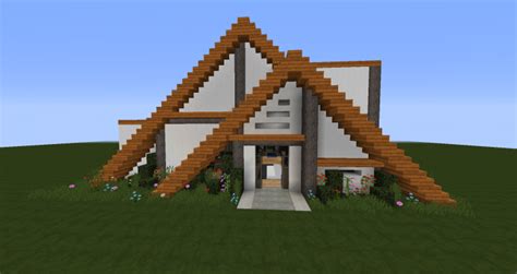 A-Frame House 1 Minecraft Project