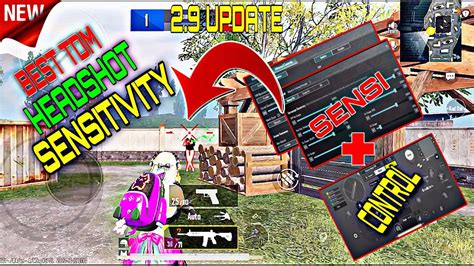 NEW 2 9 UPDATEBEST TDM HEADSHOT SENSITIVITY FOR HIPFIRE IN BGMI BEST