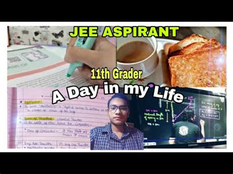 A Productive Day In My Life Study Vlog Jee Aspirant Class Th