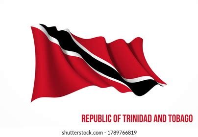 Trinidad Flag Outline Clipart