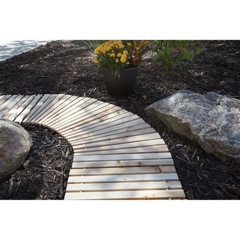 Stonegate Designs Curved Wooden Walkway — Model Dsl4306 Northern