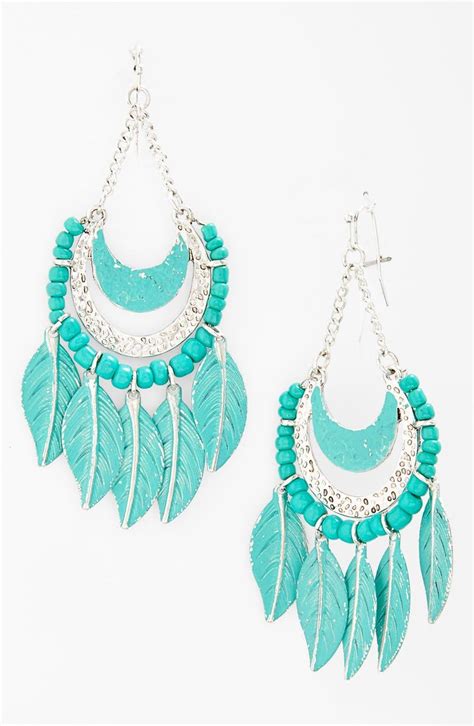 Robert Rose Feather Earrings Nordstrom