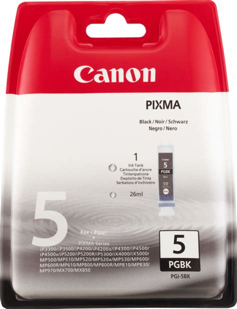 Canon Pgi Bk Schwarz Druckerpatrone B Tinte De