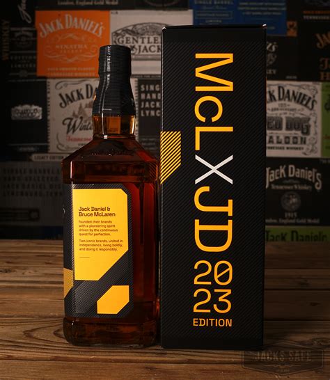 JACK DANIELS McLXJD 2023 EDITION BOXED MCLAREN BOTTLE 1000ML