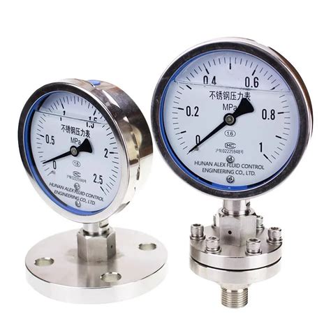 Diaphragm Seal Pressure Gauge Sanitary Diaphragm Pressure Gauge