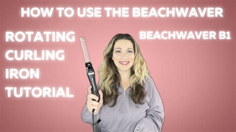 HOW TO BEACHWAVER B1 Rotating Curling Iron Hair Tutorial How To