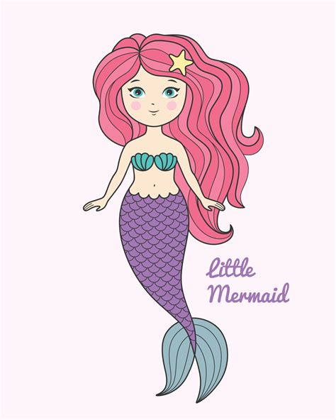 Desenho Animado Da Sereia - 9